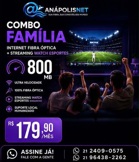 Combo Família 800 MB