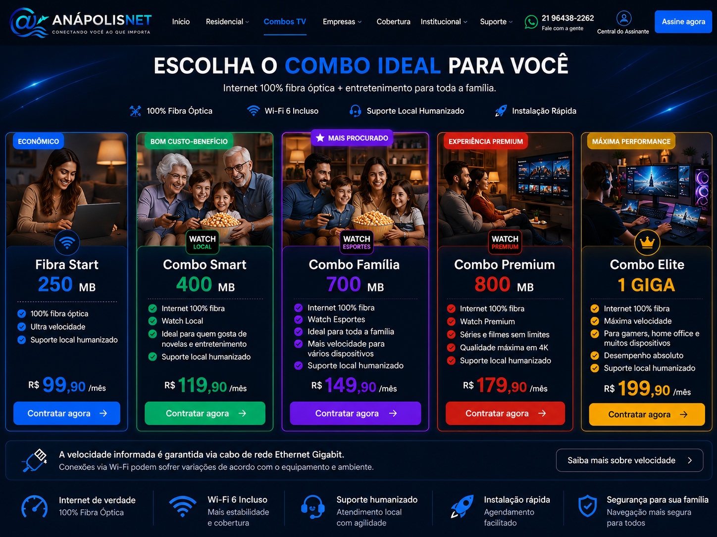 Avós com seus netos assistindo televisão